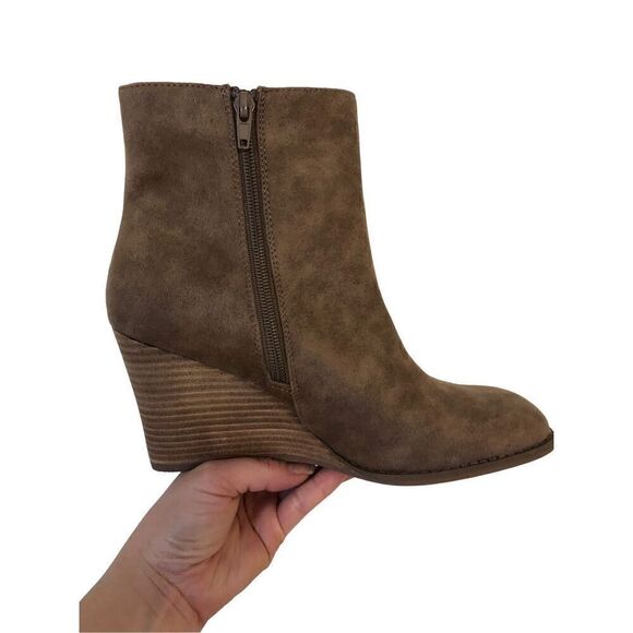 Dolce Vita Rupert Wedge Boot in Truffle Size 9 - Picture 15 of 17